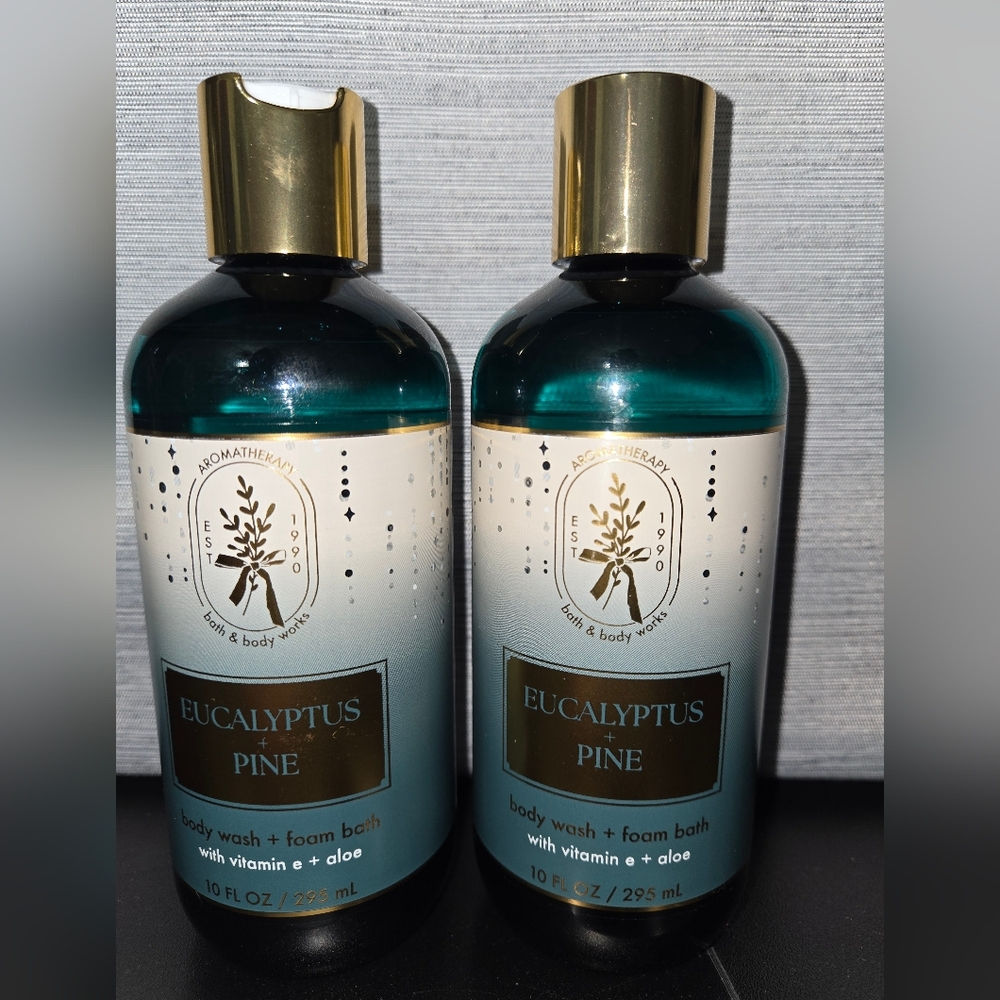 Bath and Bodyworks Eucalyptus Pine Body Wash. Aromatherapy. Brand New.